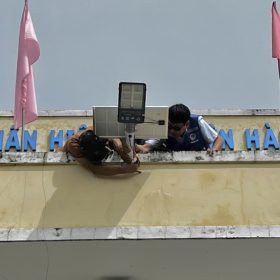 Phúc An Tech triển khai dự án đèn năng lượng mặt trời tại Đại học Nội vụ Quảng Nam 7